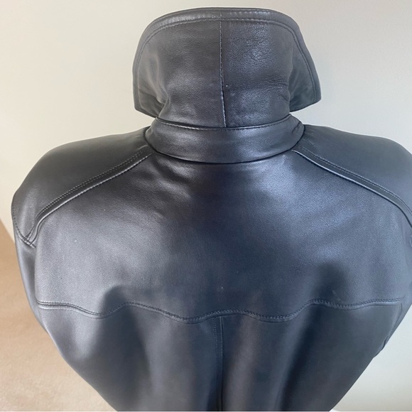 Vintage Men’s “Weatherproof” Leather Bomber Jacket - Picture 4 of 14